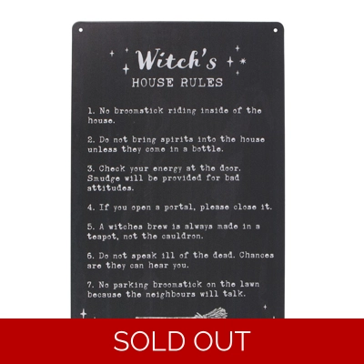 Metal Witch House Rules